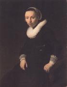 Portrait of a young woman seated (mk33) Rembrandt